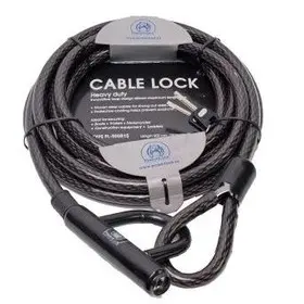 Kabelslot met hangslot Powerlock 15mm 500cm