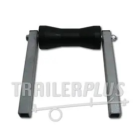 Kielrol verstelbaar, type 80*200 rubber (30.30.300)