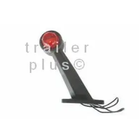 Breedtelamp, stang schuin 16cm, LED 12/24 V (g)