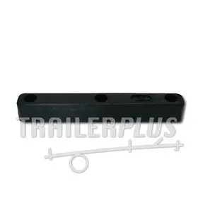 Rubber stootkussen 400*50*55