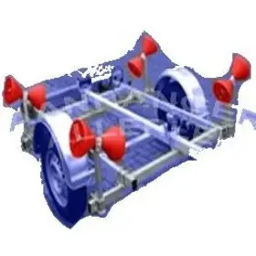 Rollen-set, trompetrollen rood, complete verbredingsset