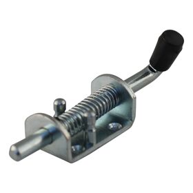 Treksluiting, ronde pen met veer