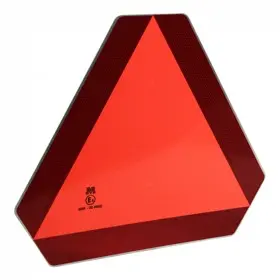 Langzaam rijdend verkeer bord