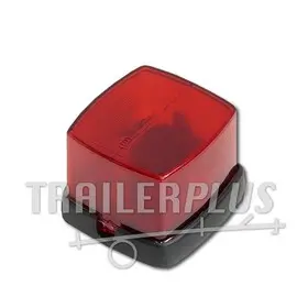 Positielamp, 60x60 rood