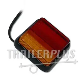 Achterlicht Vierkant 110*110 LED 12V 48 leds