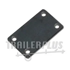 Stroppenplaat 60*60 ONBEHANDELD