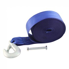 Lierband voor handlier/bootlier 9 m BLAUW