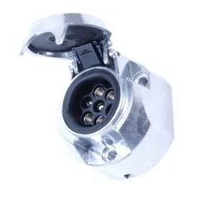 Stekkerdoos 7 polig aluminium