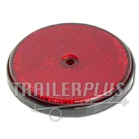 Reflektor rond 85 mm rood per stuk Azi� kwaliteit