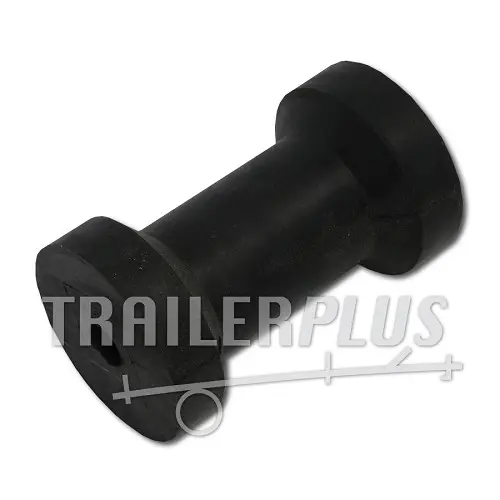 Kielrol volrubber lengte 126 mm