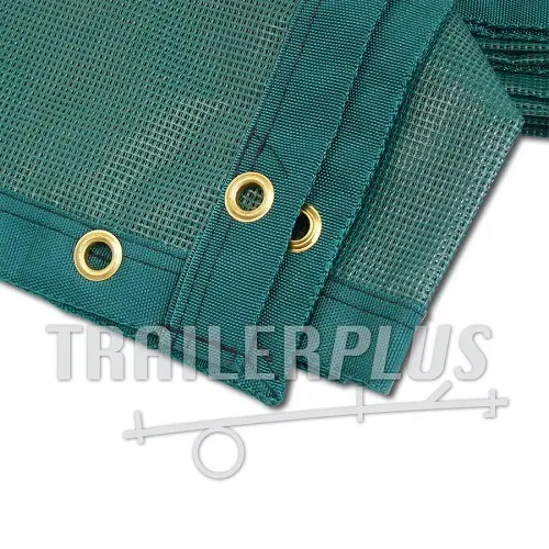Aanhangernet/ ladingnet gaasnet 200*250 PVC GROEN