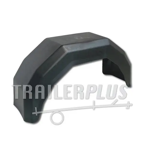 Spatscherm, Spatbord - 8 inch - Kunststof vijfkant Standard